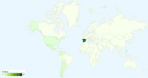 visitas desde todo el mundo