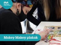 Students of the Degree in Primary Education working with Makey Mickey boards
