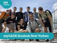 Estudiantes de myGADE, en New York